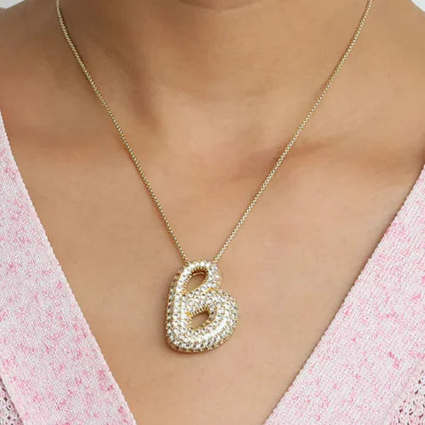 Bubble Letter Necklace